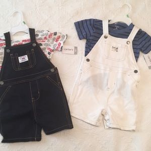 Two NWT Carter’s outfits size 18 months